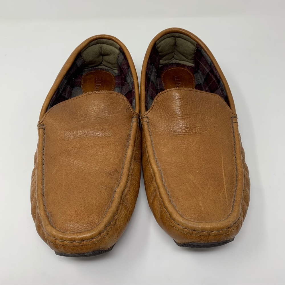 L.L Bean Leather Slippers